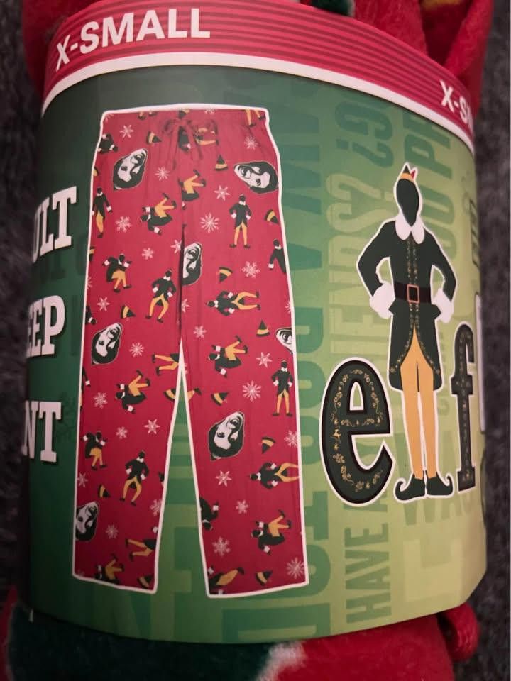 Designer Brand New Buddy the Elf Pajama Pants Size ONE SIZE - 2 Thumbnail