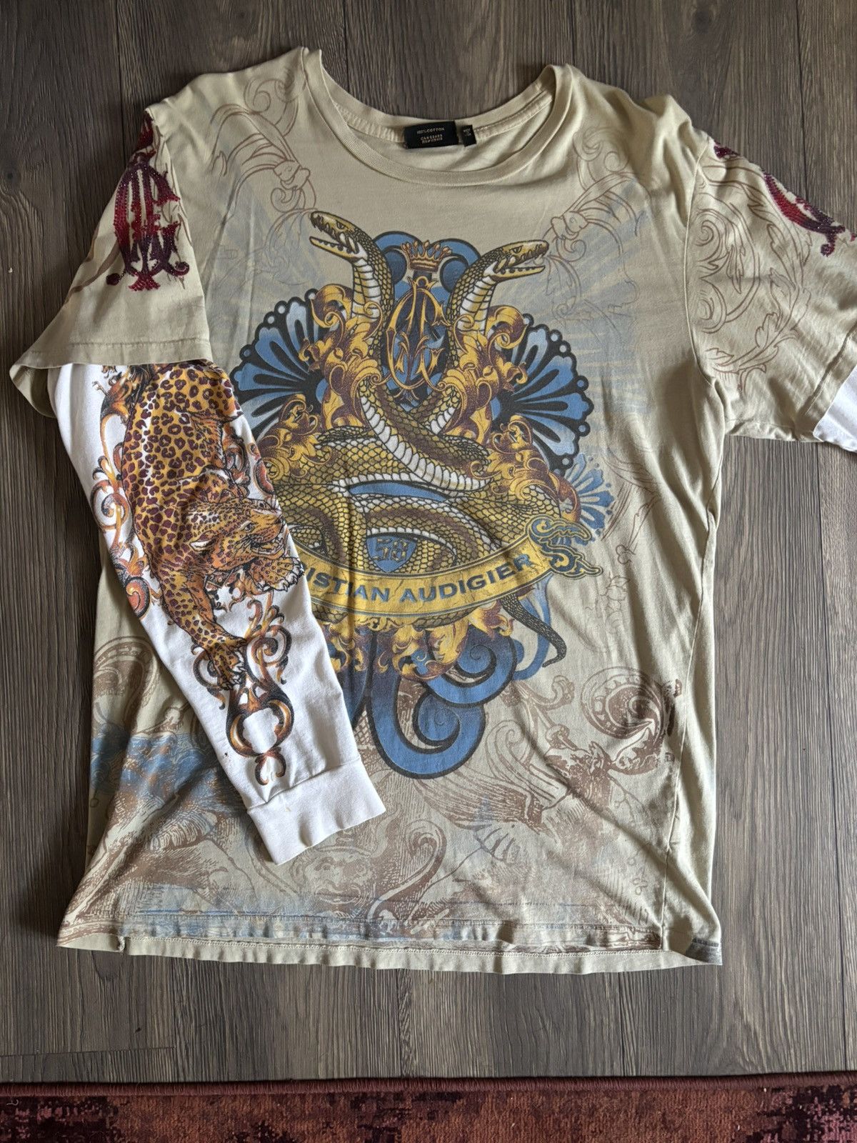 Christian Audigier RARE CHRISTIAN AUDIGIER Size US XL / EU 56 / 4 - 1 Thumbnail