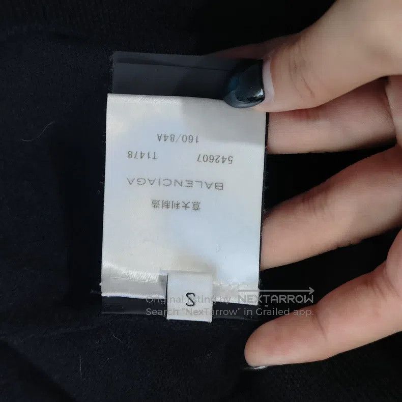 Balenciaga Balenciaga Wool Knit Sweater Size US S / EU 44-46 / 1 - 5 Thumbnail