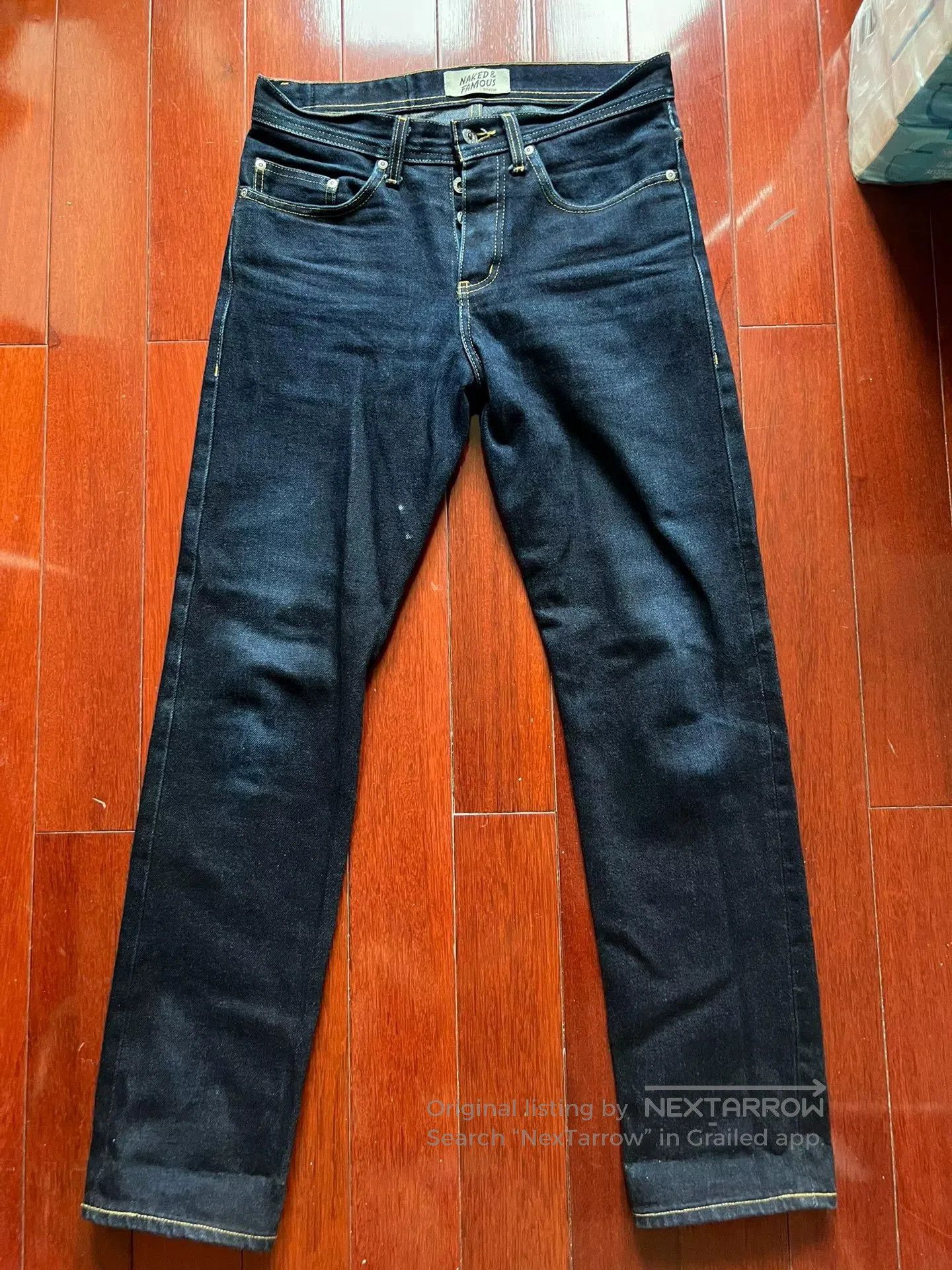Naked & Famous Naked & Famous Elephant 10X 20oz Jeans. Size US 31 - 1 Thumbnail