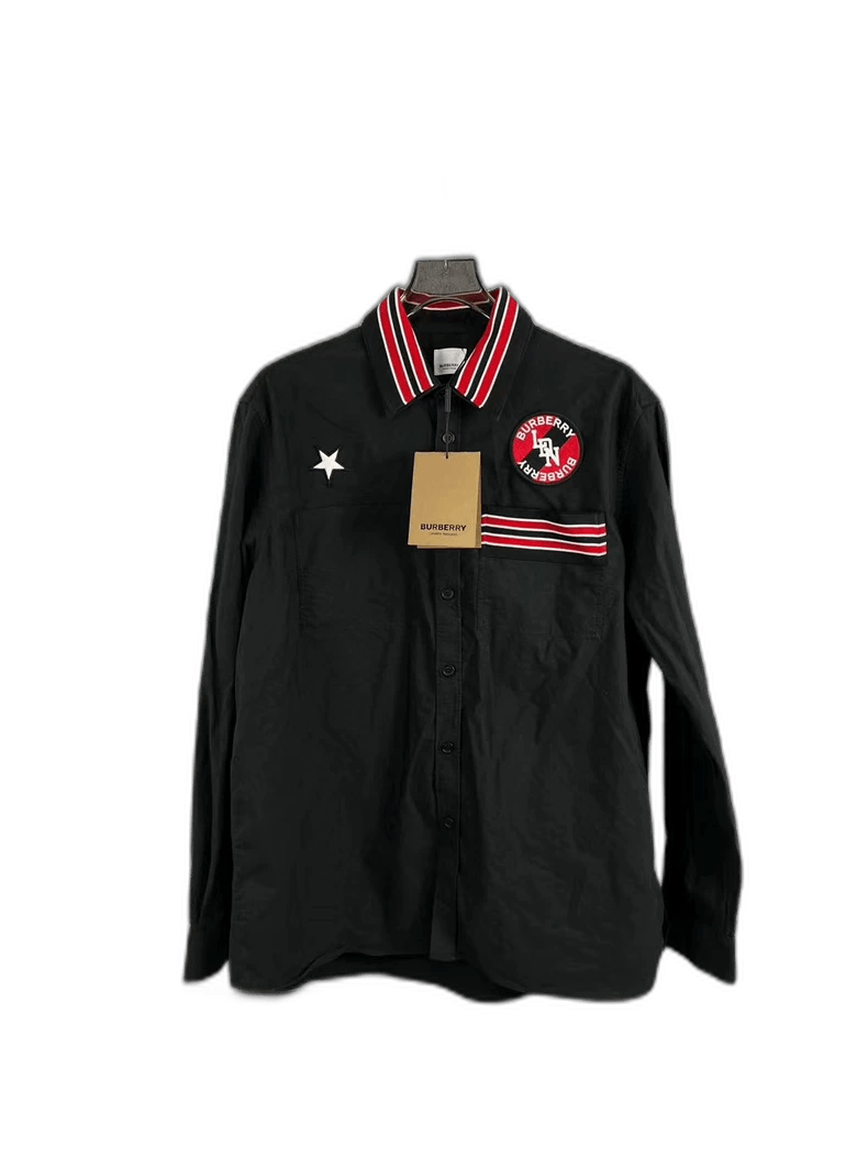 Burberry BURBERRY Logo Long Sleeve Shirt XL Size-yf Size US XL / EU 56 / 4 - 1 Thumbnail