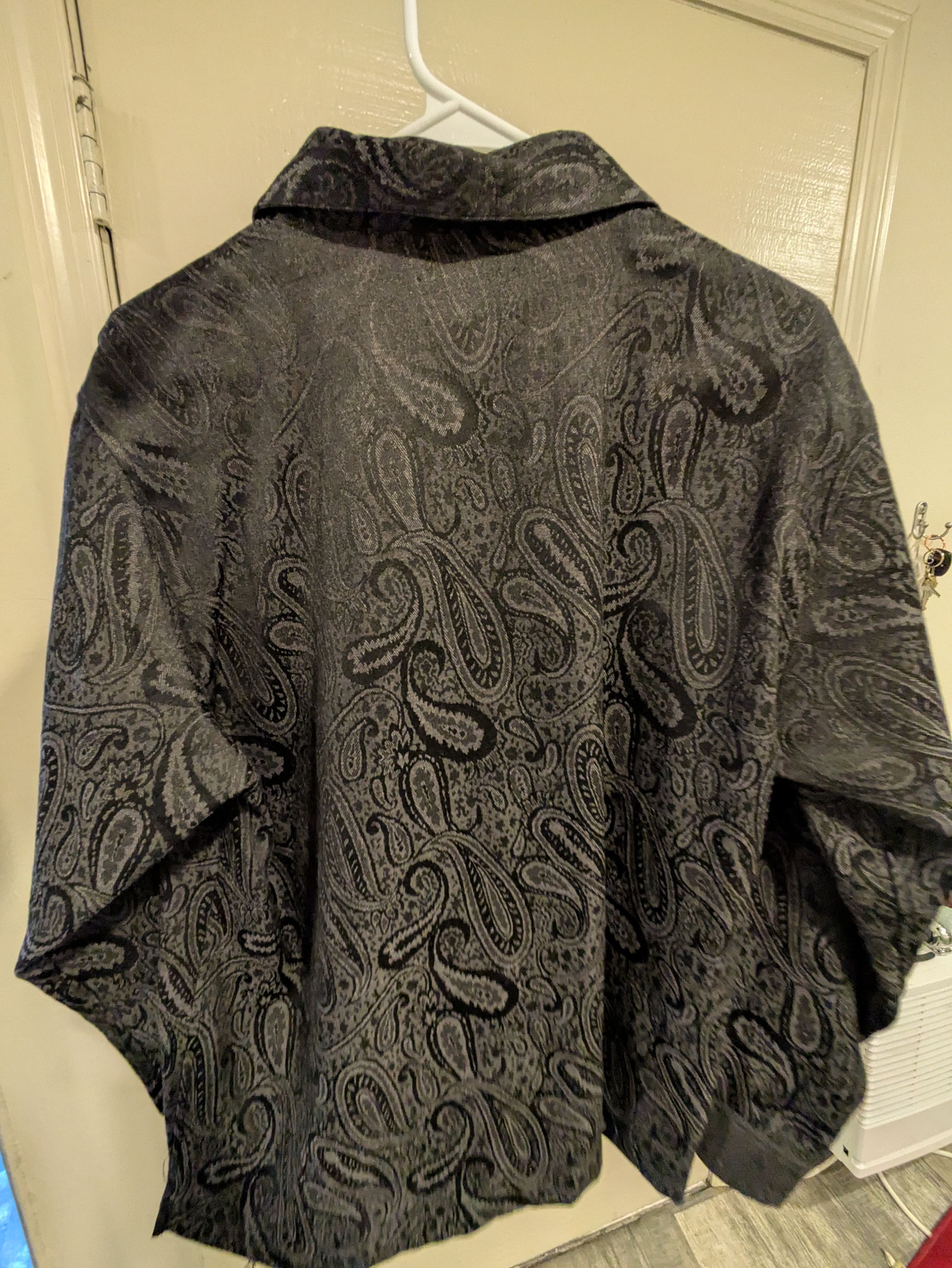 Maiden Noir Maiden noir Black long sleeve Paisley Size US M / EU 48-50 / 2 - 4 Thumbnail