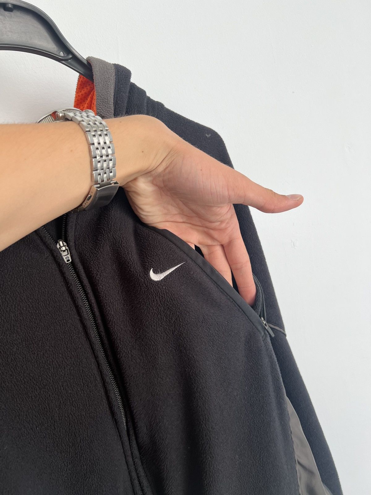 Nike NIKE SHOX TEDDY FLEECE VINTAGE CENTER LOGO BOXY ZIP HOODIE Size US L / EU 52-54 / 3 - 8 Thumbnail