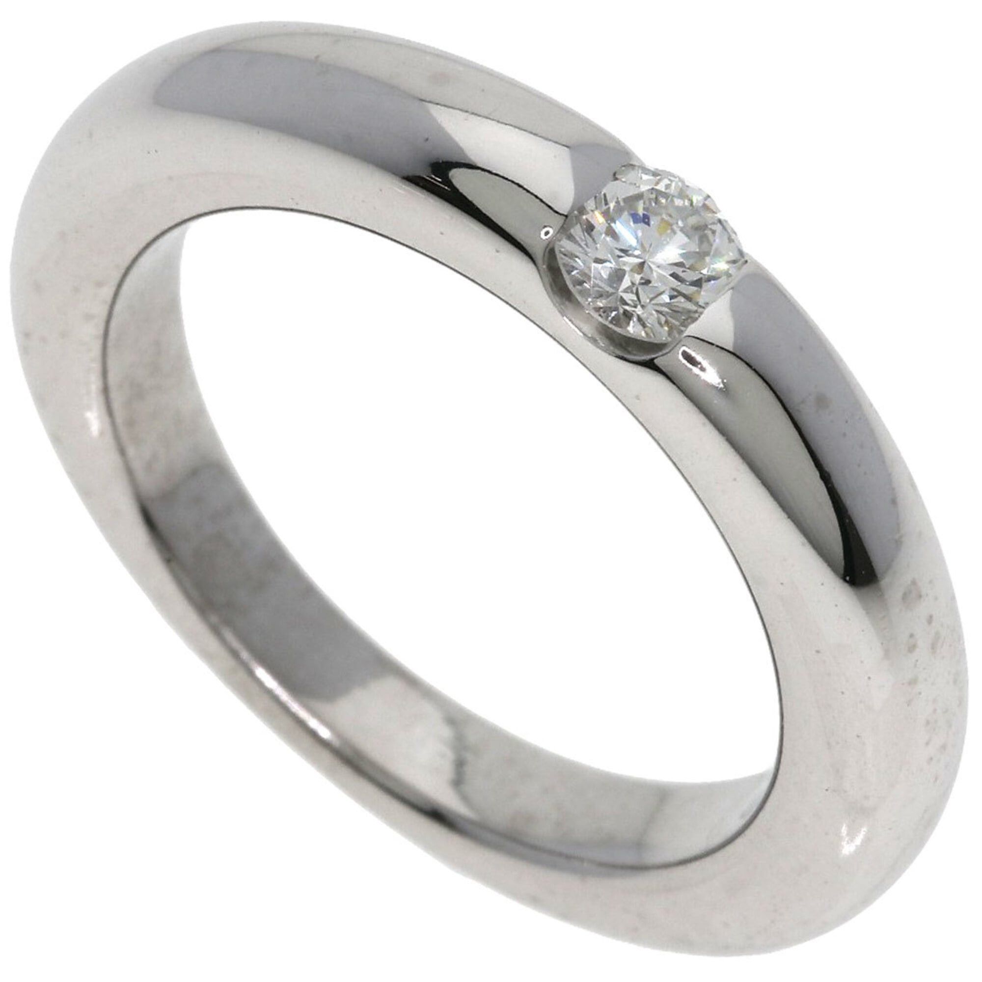 Cartier Cartier Ellipse Diamond Ring #53, 18K White Gold, Women's. Size ONE SIZE - 1 Thumbnail