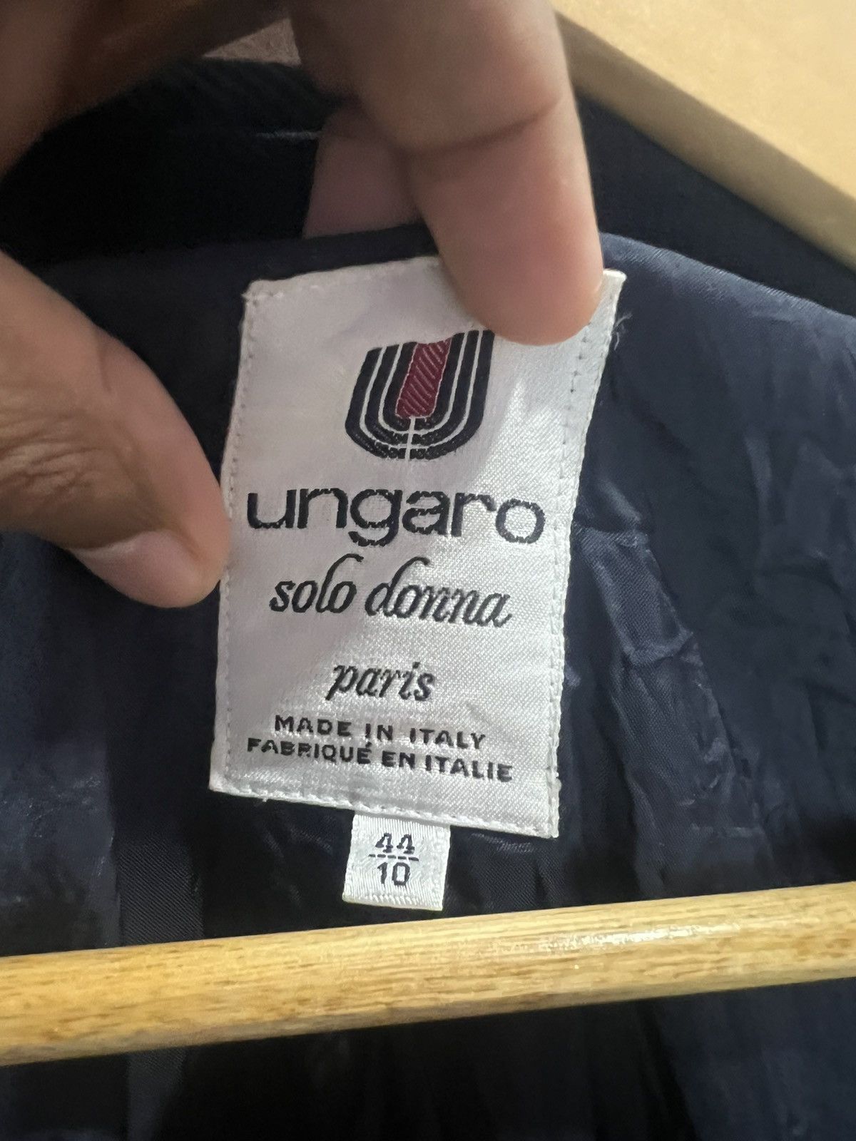 Ungaro Paris Ungaro Solo Donna Vintage Blazer Size US S / EU 44-46 / 1 - 8 Thumbnail