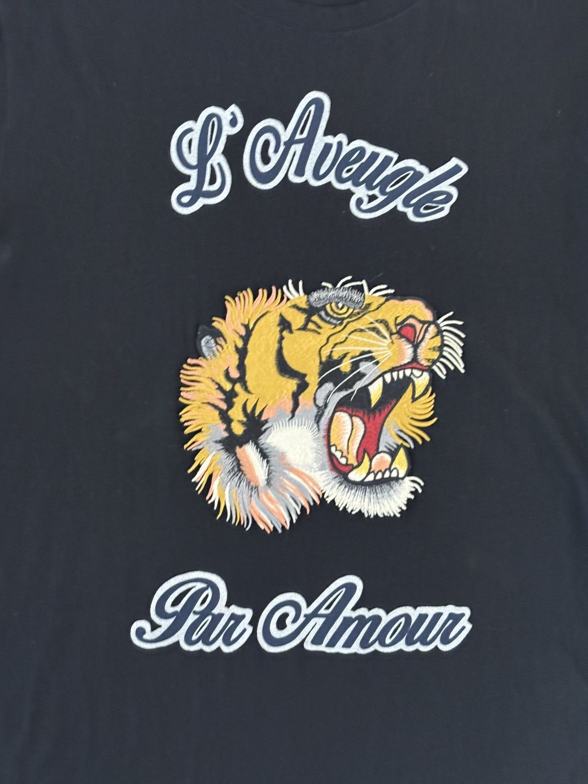 Gucci GUCCI ‘L’AVEUGLE PAR AMOUR’ TIGER TEE SIZE XL Size US XL / EU 56 / 4 - 3 Thumbnail