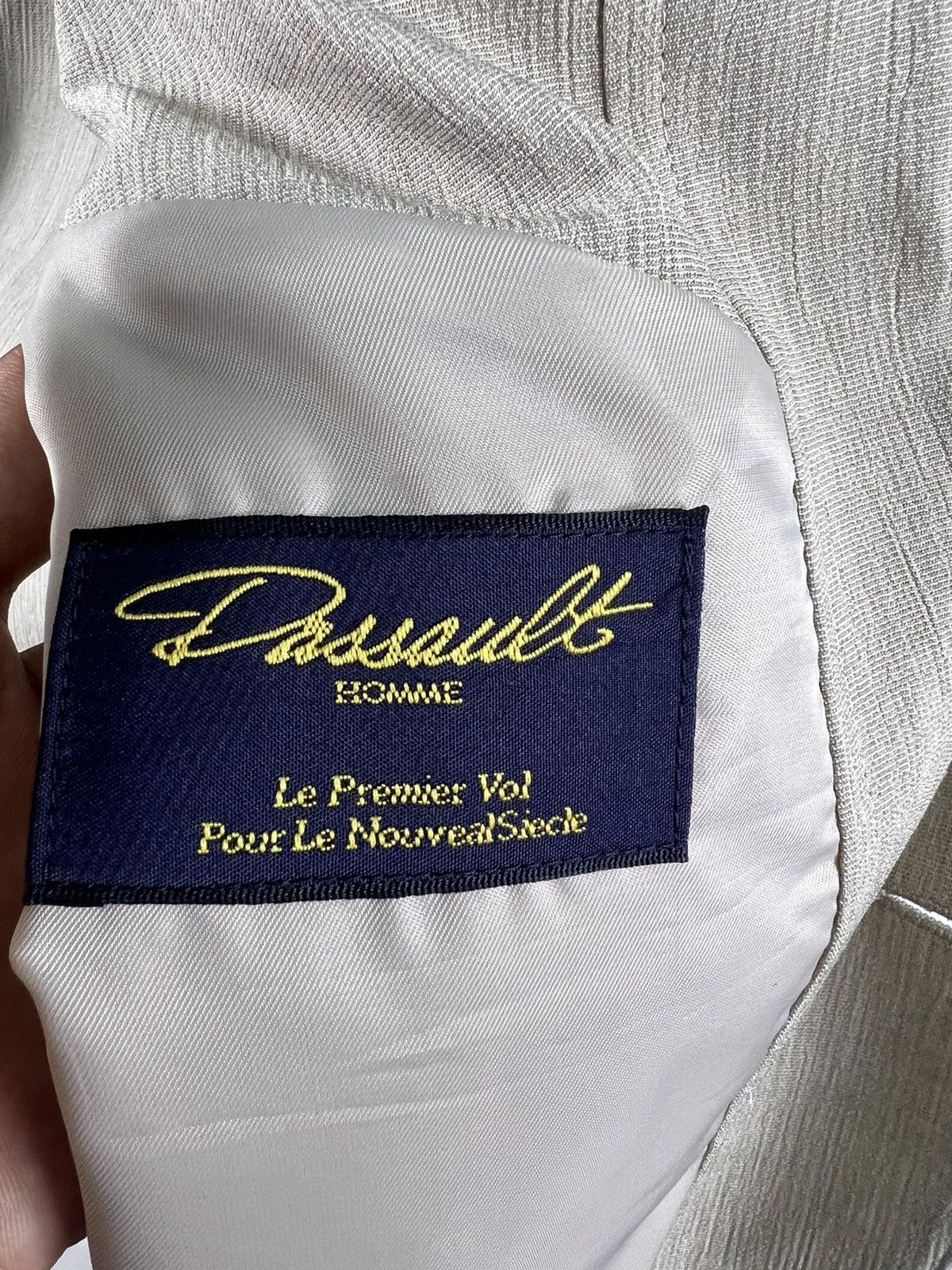 Japanese Brand × Other Dassault Homme Tailor jacket Size 34R - 6 Thumbnail