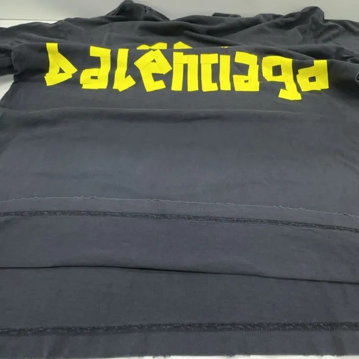 Balenciaga Balenciaga SS23 Monogram Logo T-Shirt 0079-2507 Size US M / EU 48-50 / 2 - 9 Thumbnail