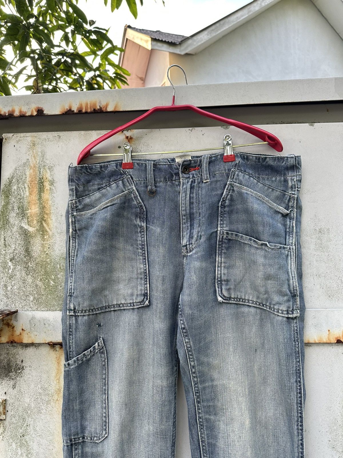 Vintage 👹Vintage GAP Straight Cut Jeans Size US 34 / EU 50 - 5 Thumbnail