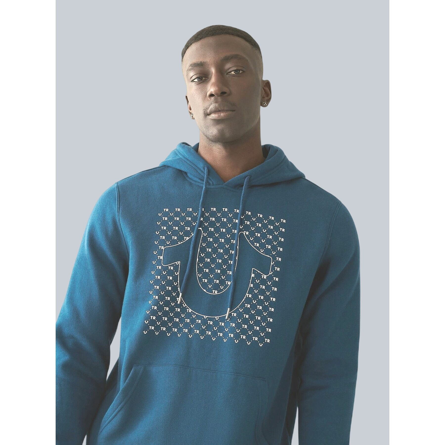 True Religion True Religion New Markdowns Hosrsehoe Logo Hoodie 107188 Si Size US L / EU 52-54 / 3 - 1 Thumbnail