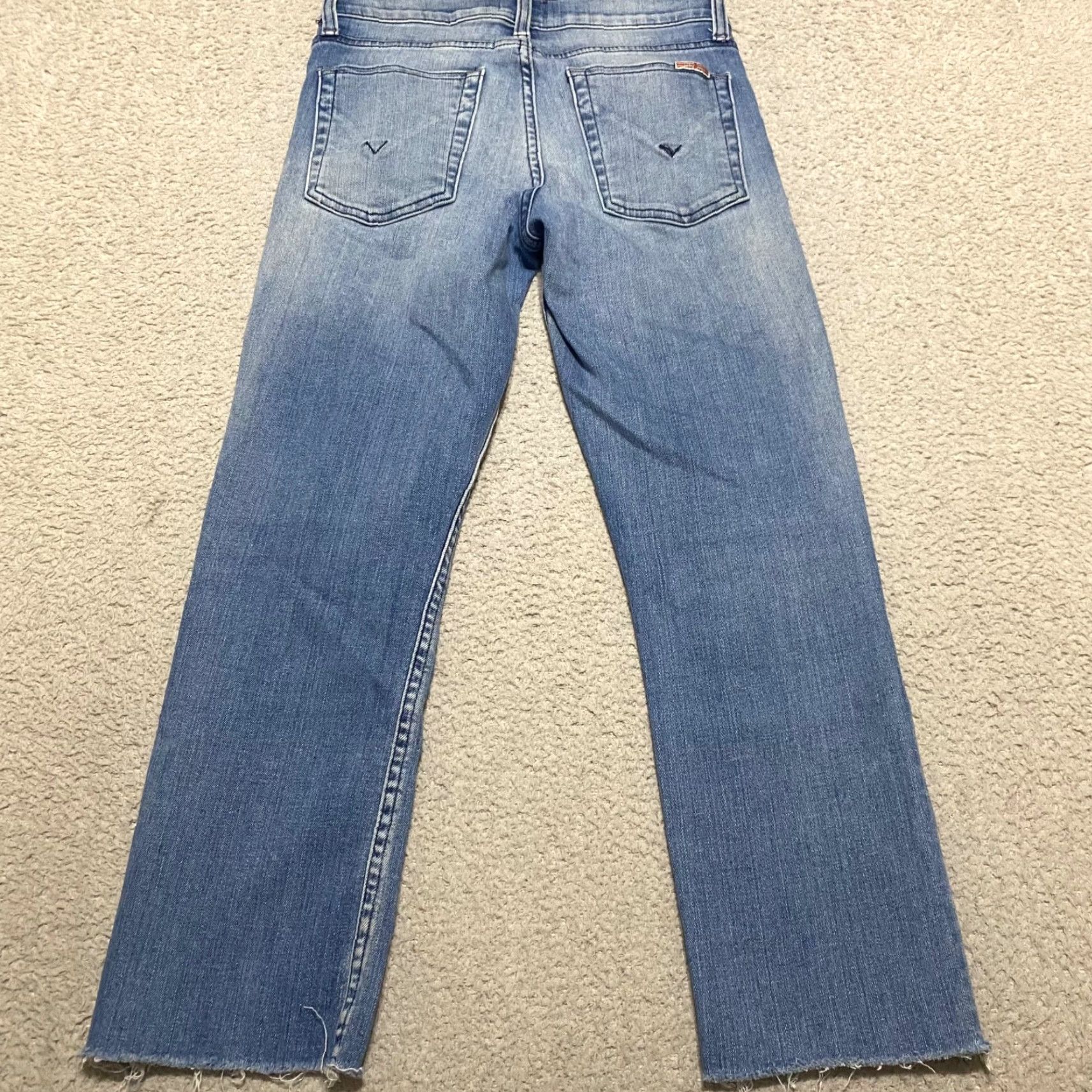 Hudson Hudson Jeans Womens sz 25 Jeans Blue Denim Medium Wash Capri Mid Rise Capris Womens Jeans Size 42" / US 20 - 2 Thumbnail