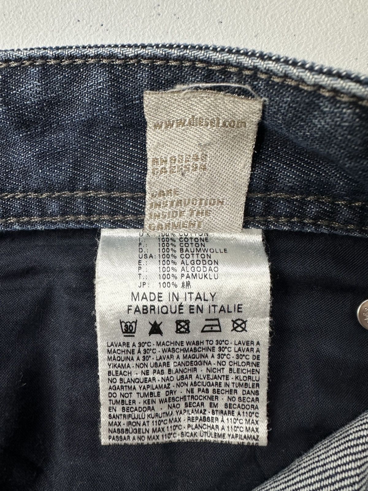 Diesel Diesel Larkee Denim Jeans Size US 33 - 13 Thumbnail