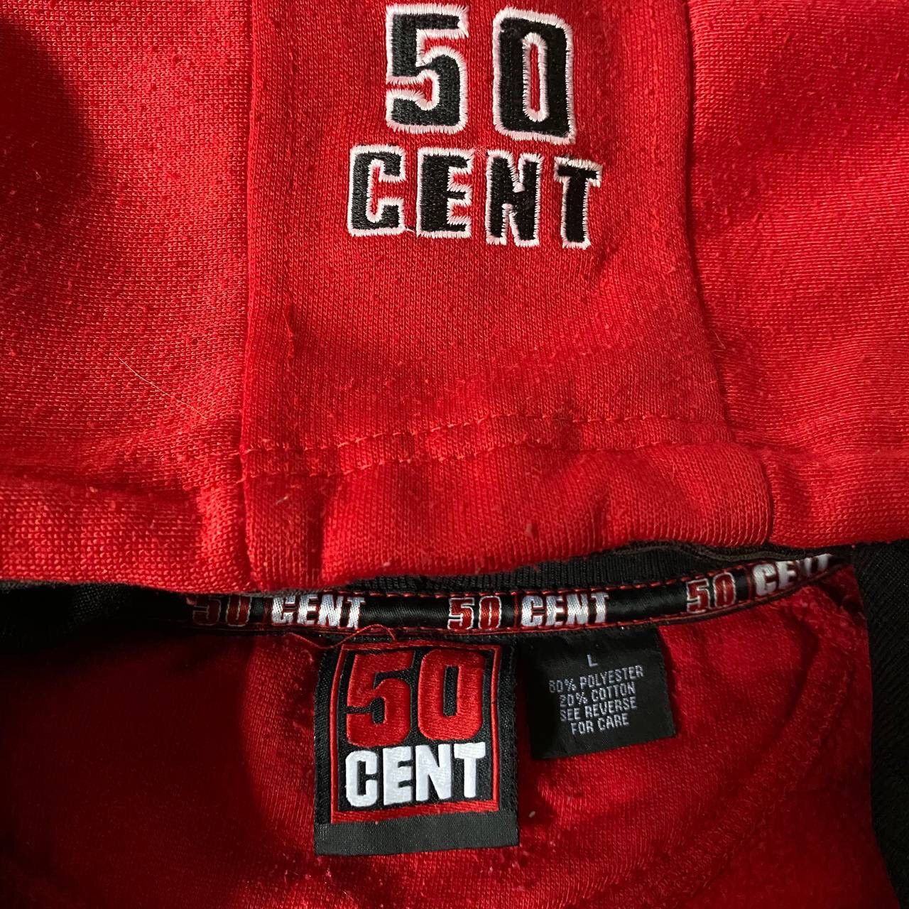 50 Cent 50 CENT VINTAGE BIG LOGO RAP HOODIE (OVERSIZE FIT) Size US L / EU 52-54 / 3 - 9 Thumbnail