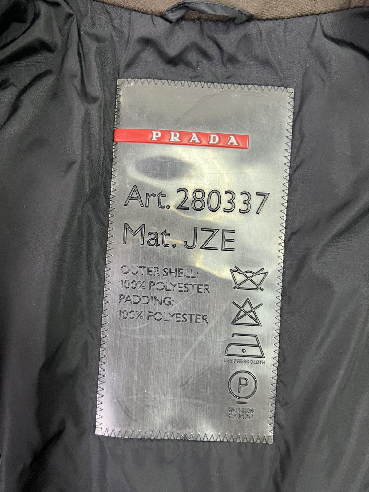 Prada Vintage Prada Sport Goretex Long Coat Woman’s Size L Size M / US 6-8 / IT 42-44 - 14 Thumbnail