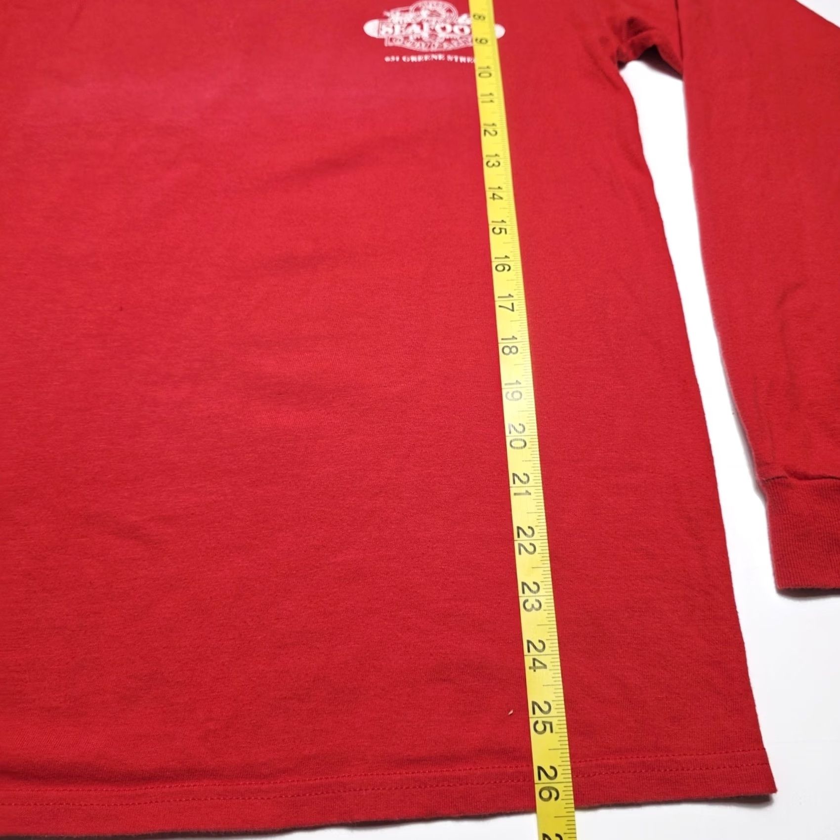 Hanes VINTAGE Conch Republic Sea​​​food Company Key West Long Sleeve Red T‑Shirt Size S 90s Mens Size US S / EU 44-46 / 1 - 6 Thumbnail