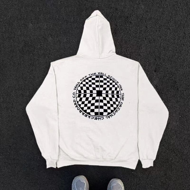 Japanese Brand Vintage Style Mesh Circle Print XXL Hooded Sweatshirt Size US XXL / EU 58 / 5 - 3 Thumbnail