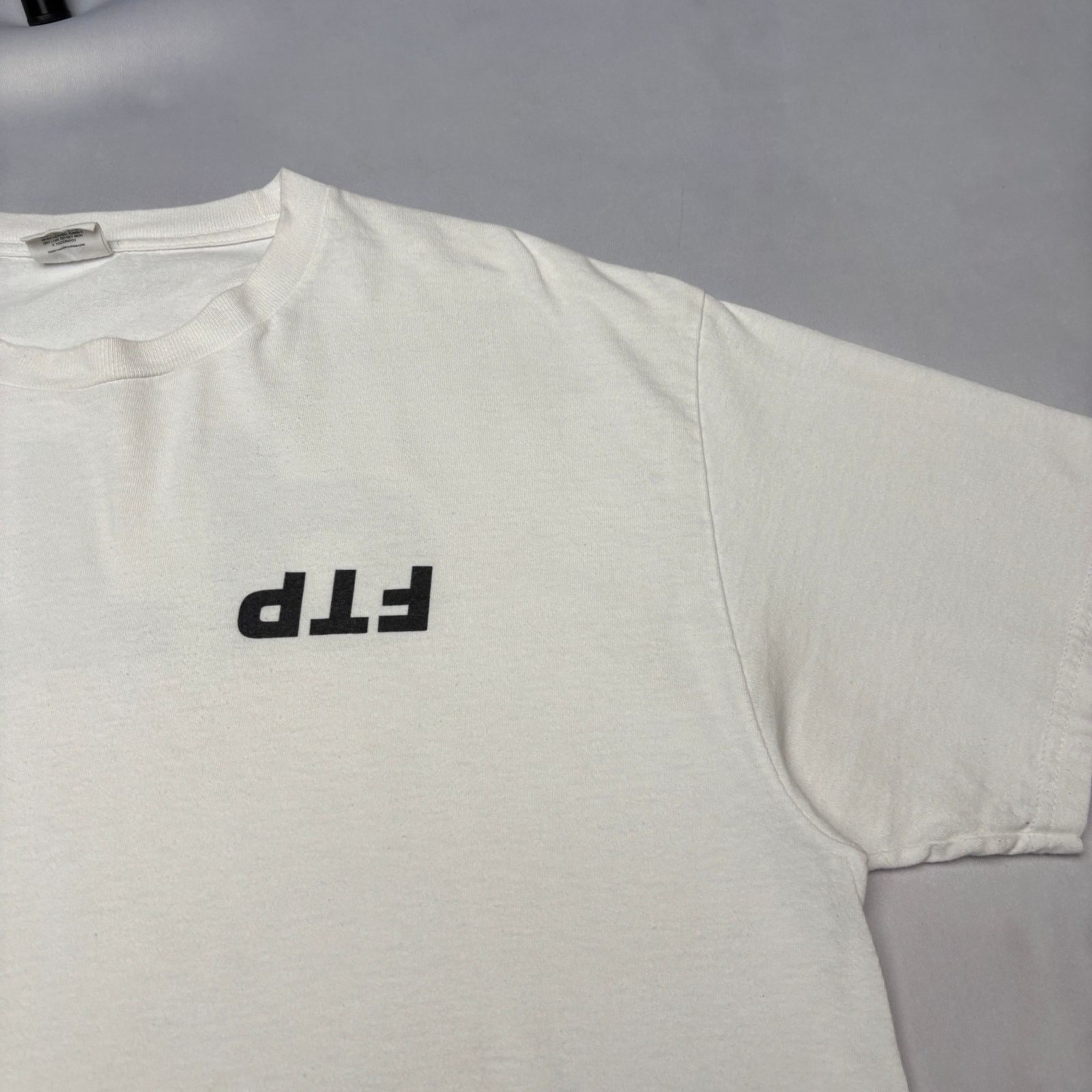 Fuck The Population FTP F*ckthepopulation Upside Down Reverse Logo Shirt XL Size US XL / EU 56 / 4 - 4 Thumbnail