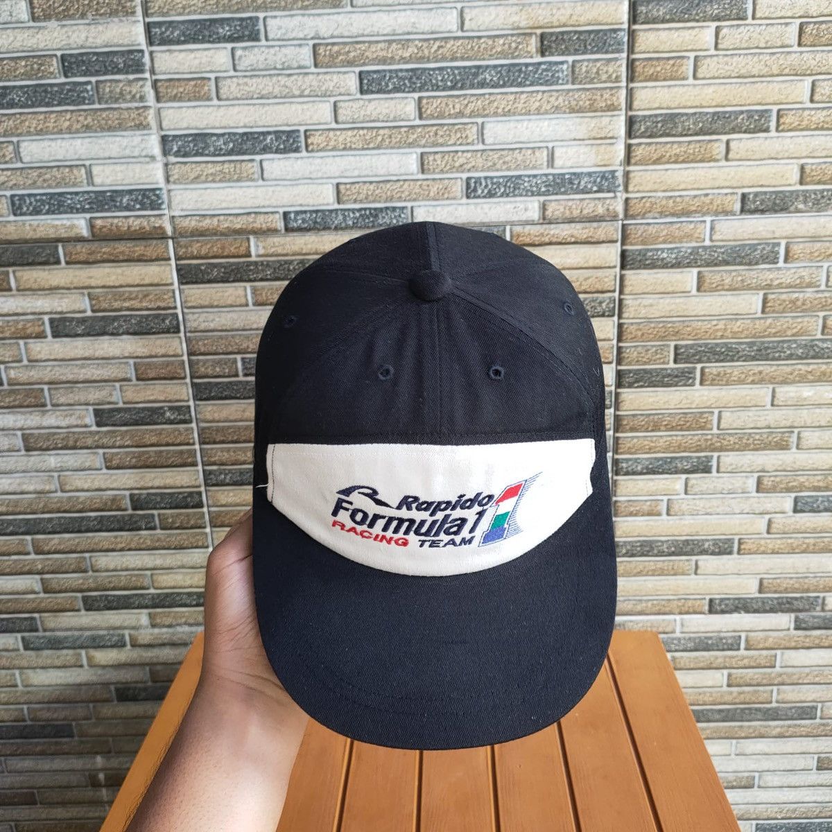 Gear for Sports Vintage Rapido Formula 1 Racing Tim Strapback Hat Size ONE SIZE - 2 Thumbnail