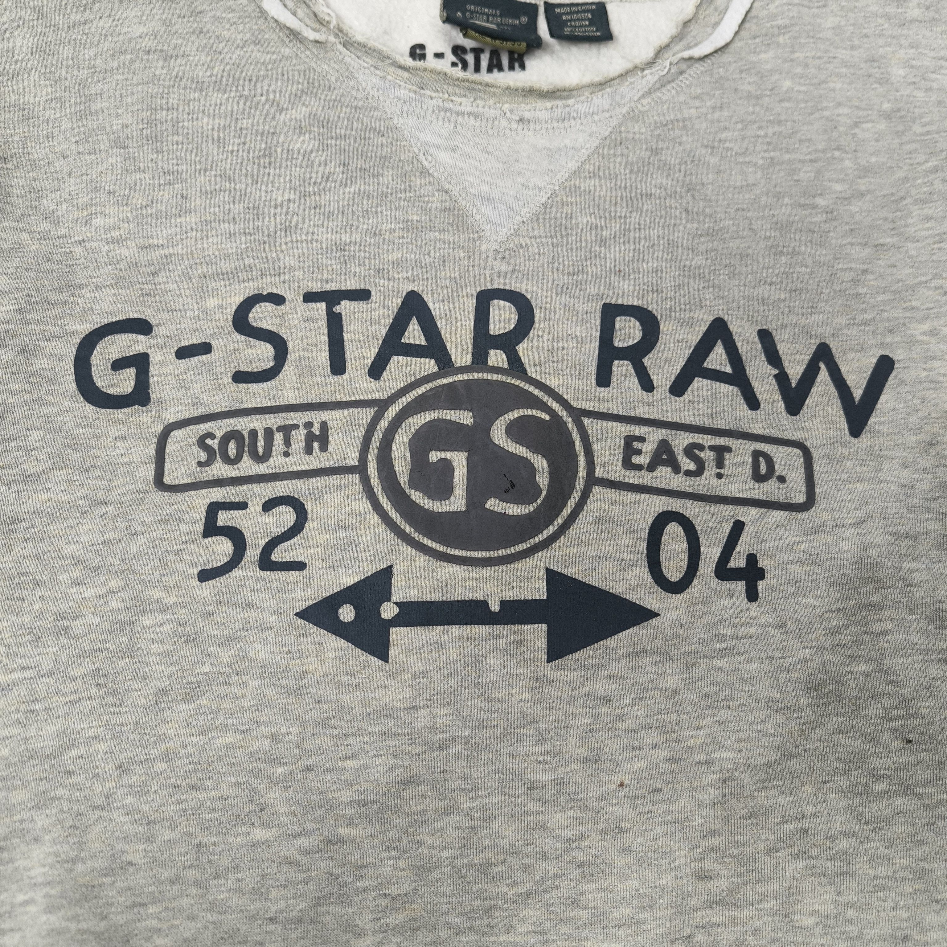 G-Star G-star thrashed edge sweatshirt Size US M / EU 48-50 / 2 - 2 Thumbnail