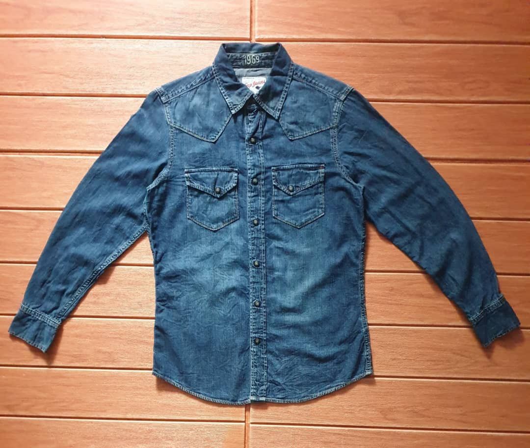 Gap 💥Gap blue colour western shirt Size US M / EU 48-50 / 2 - 1 Thumbnail