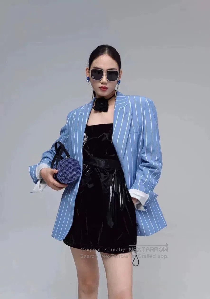 Stella McCartney Stella McCartney Striped Suit Jacket. Size XS / US 0-2 / IT 36-38 - 1 Thumbnail