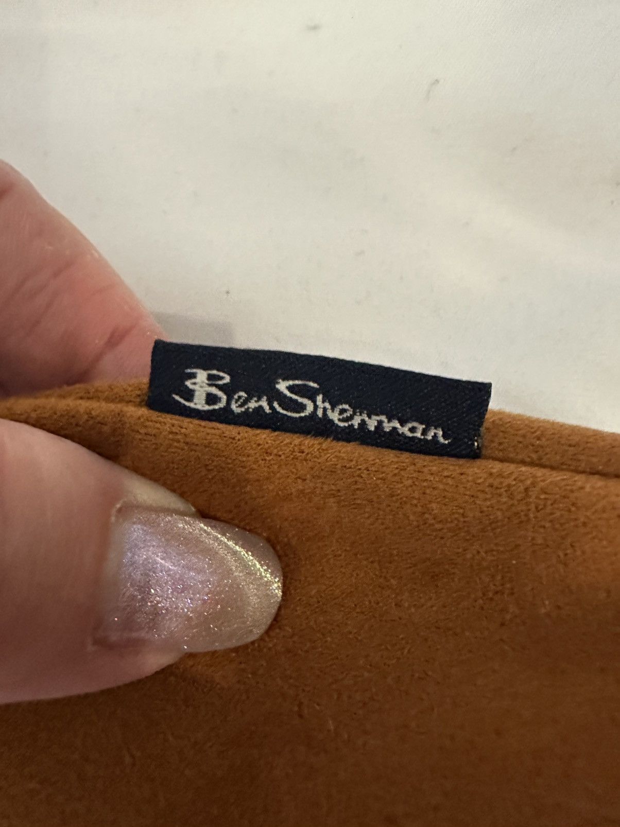 Ben Sherman Ben Sherman Men's Faux Suede Bomber Jacket Full Zip Large Size US L / EU 52-54 / 3 - 3 Thumbnail