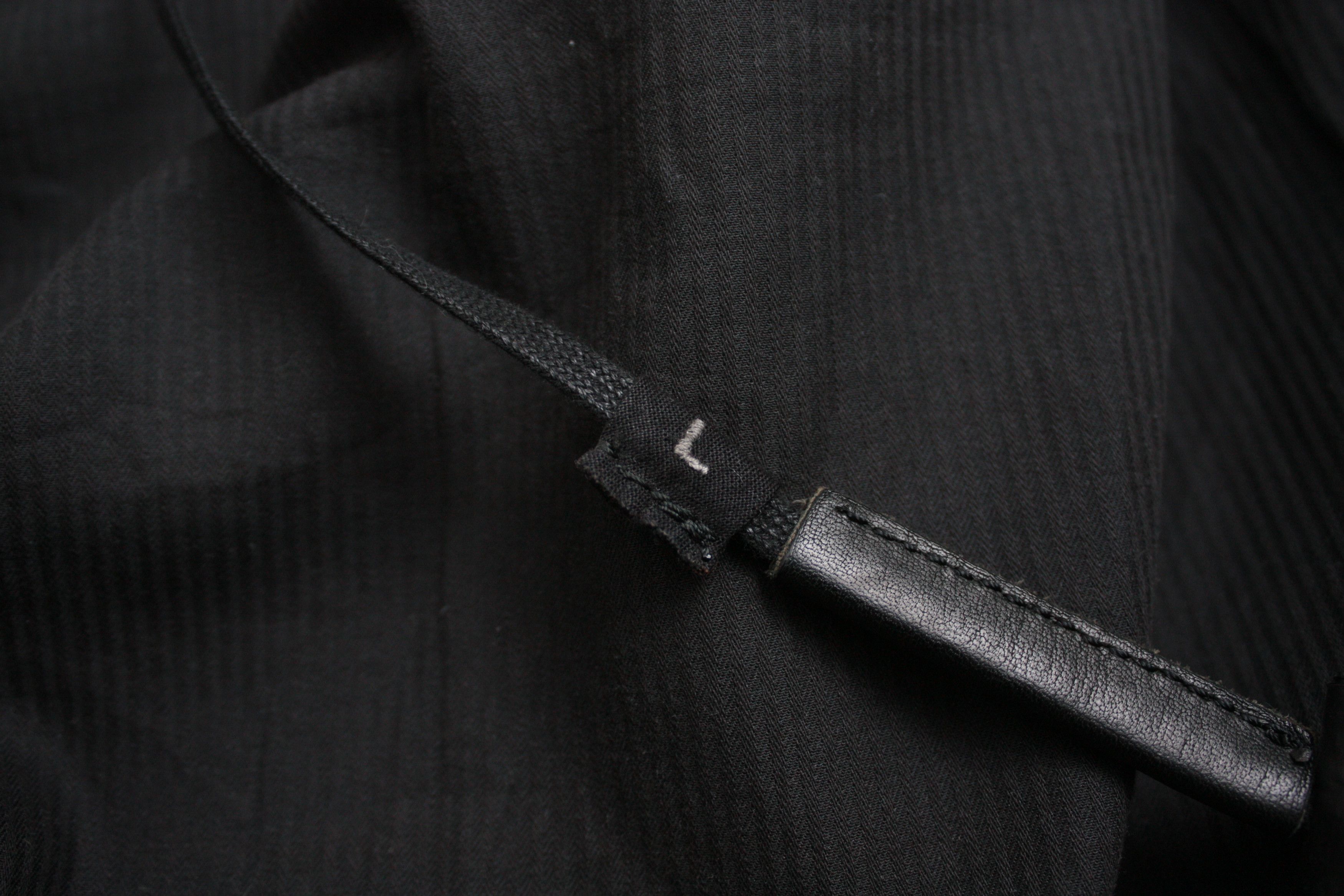 Boris Bidjan Saberi Boris Bidjan Saberi J1-F211 Leather Jacket Oiled AW12 Size US L / EU 52-54 / 3 - 8 Thumbnail