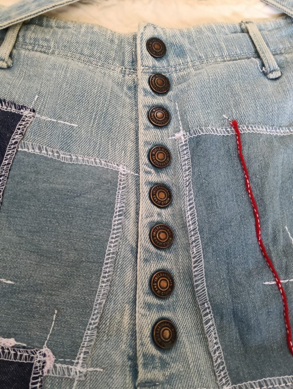 Kapital Vintage Kapital Patchwork Shorts–Iconic Japanese Streetwear Size US 30 / EU 46 - 3 Thumbnail