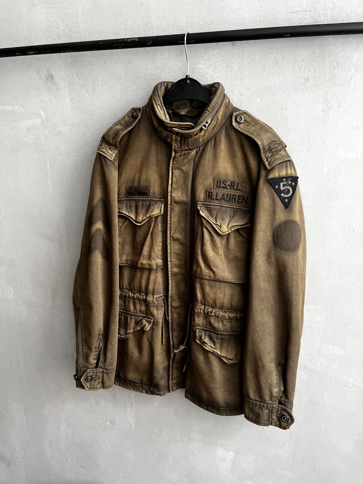 Polo Ralph Lauren × Ralph Lauren Ralph Lauren U S R L military jacket vintage style Size US L / EU 52-54 / 3 - 15 Thumbnail