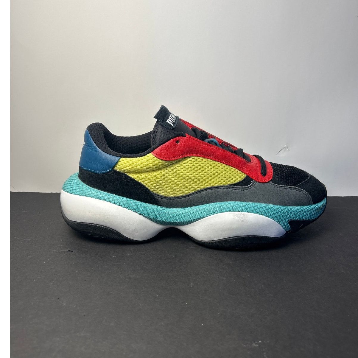 Puma Puma Mens Alteration Kurve 'Black Limelight' Size 10 Size US 10 / EU 43 - 1 Thumbnail