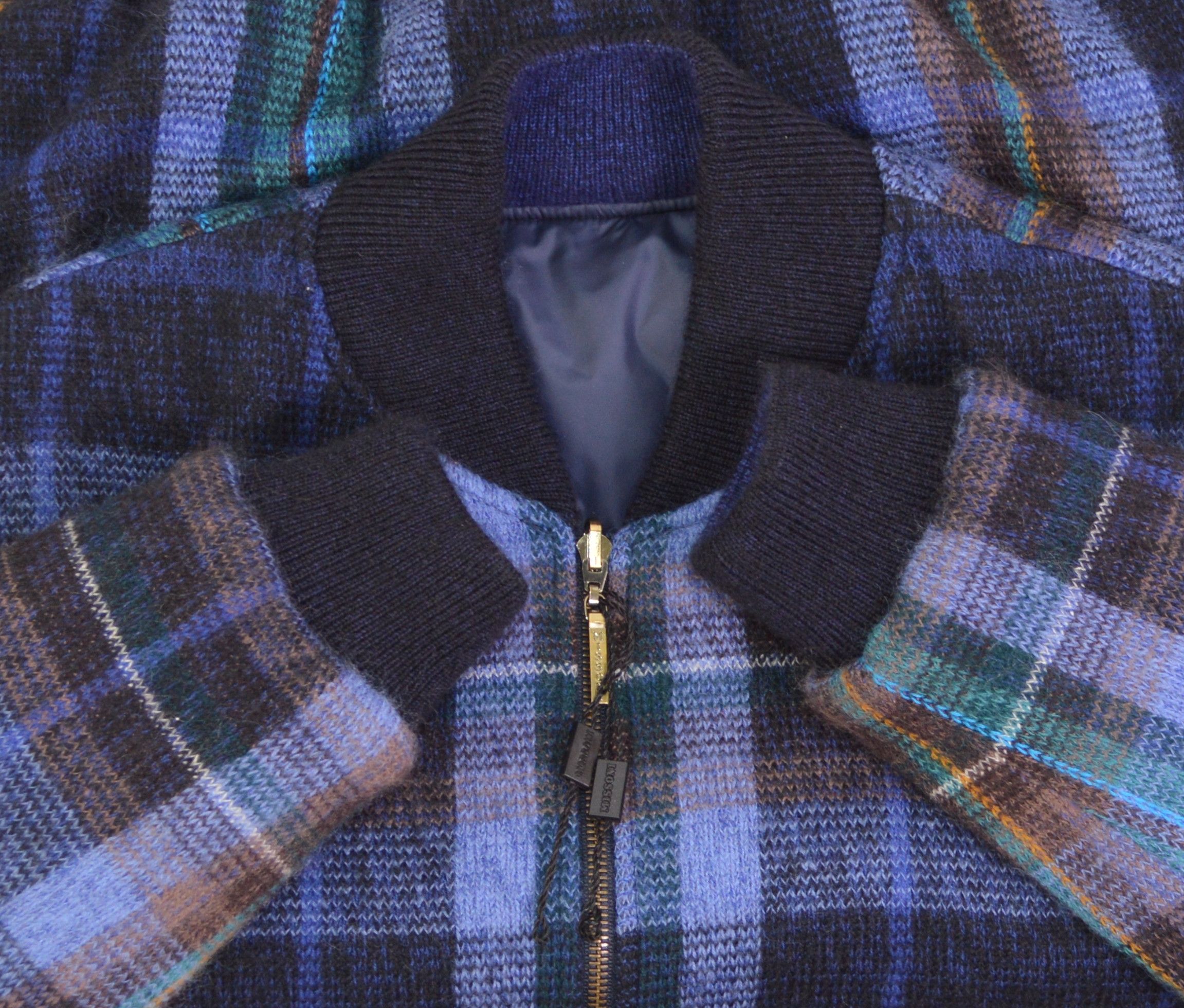 Missoni Men's Missoni Reversible Bomber Jacket XL Blue Italy Size US XL / EU 56 / 4 - 13 Thumbnail