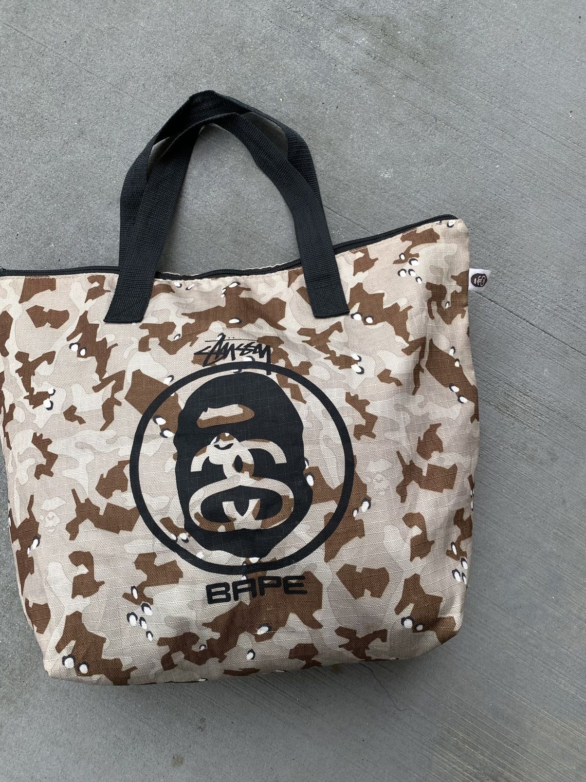 Bape × Stussy Stussy x Bape Camo Tote Bag Size ONE SIZE - 6 Thumbnail