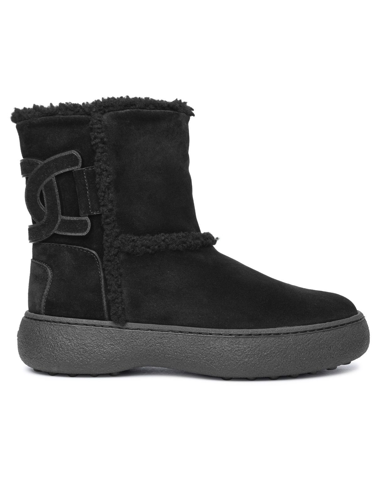 image of Tods Tod's Black Suede Ankle Boots, Women's (Size 9)