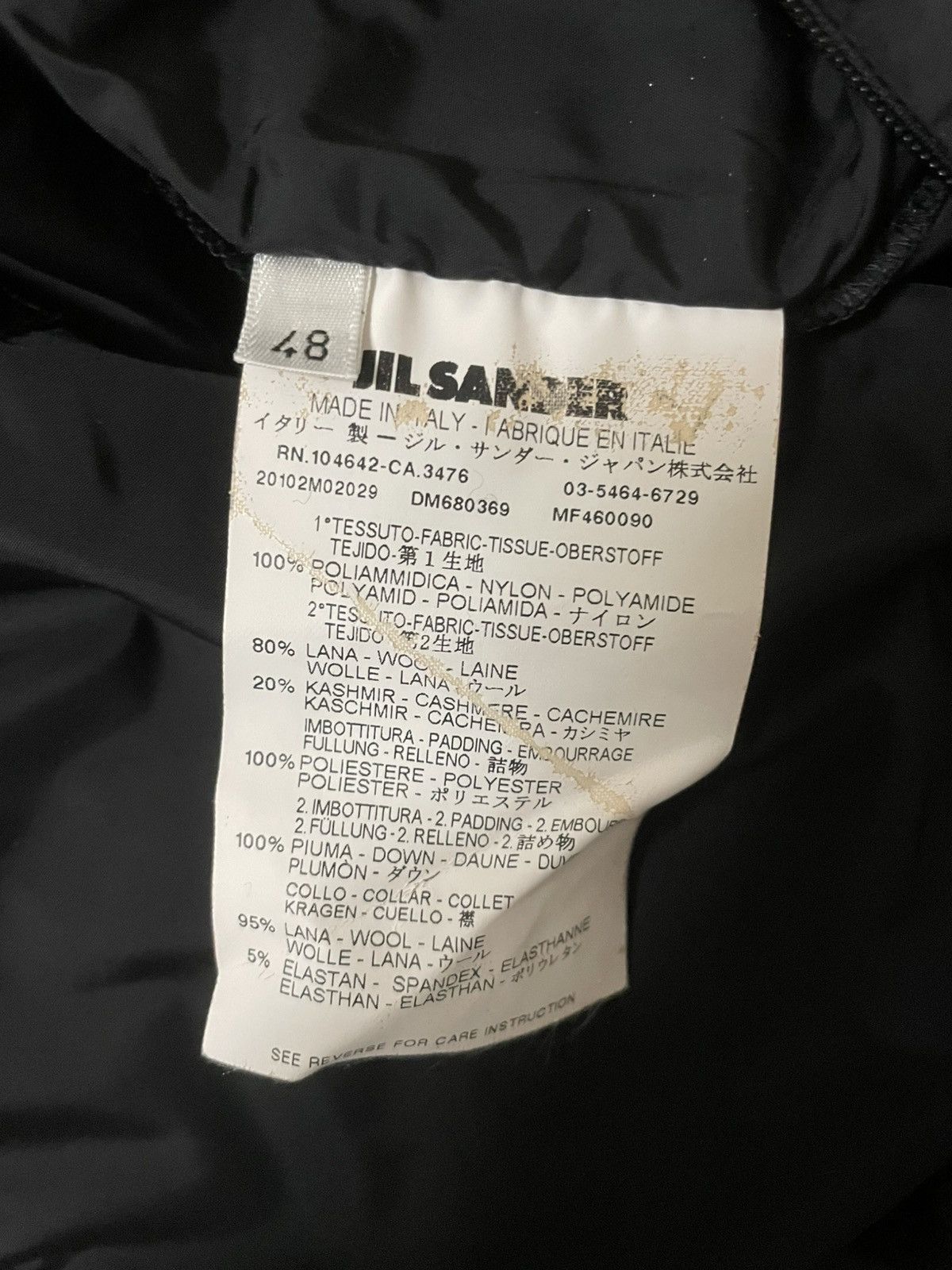 Jil Sander Jil Sander Raf Simons Era Down Parka – Wool Cashmere Lining Size US M / EU 48-50 / 2 - 5 Thumbnail