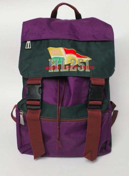 Henri Lloyd Vintage 1990s 90s Henri Lloyd Olmes Carretti Backpack Retro Size ONE SIZE - 2 Thumbnail