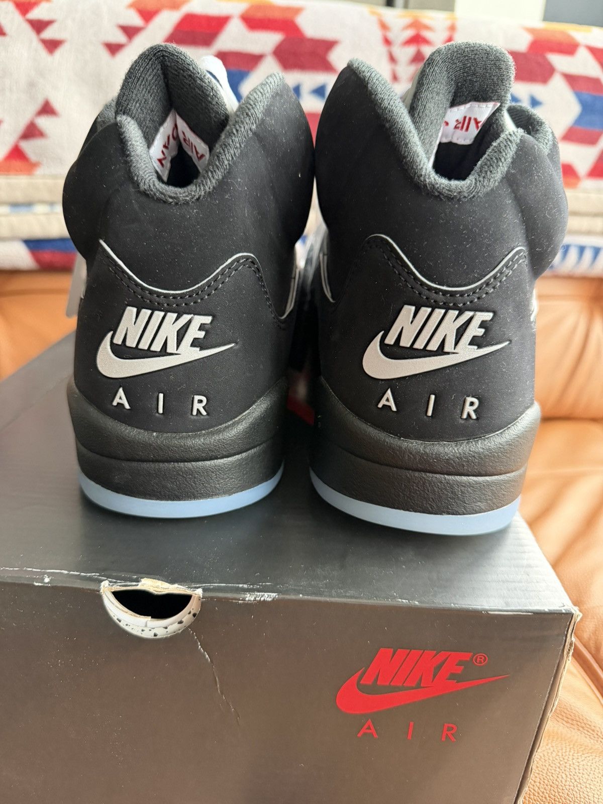 Nike Air Jordan Black Metallic “ reimagined” 5s