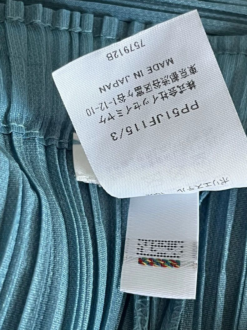 Issey Miyake issey miyake size:3 Green pleated coat Size XXS / US 00 / IT 34 - 6 Thumbnail