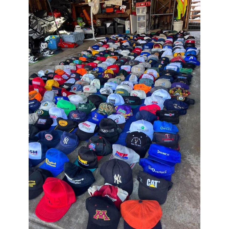 Other Mystery Lot Of 5 Vintage Hat Caps Snapback, Rope, Trucker, M Size ONE SIZE - 7 Thumbnail