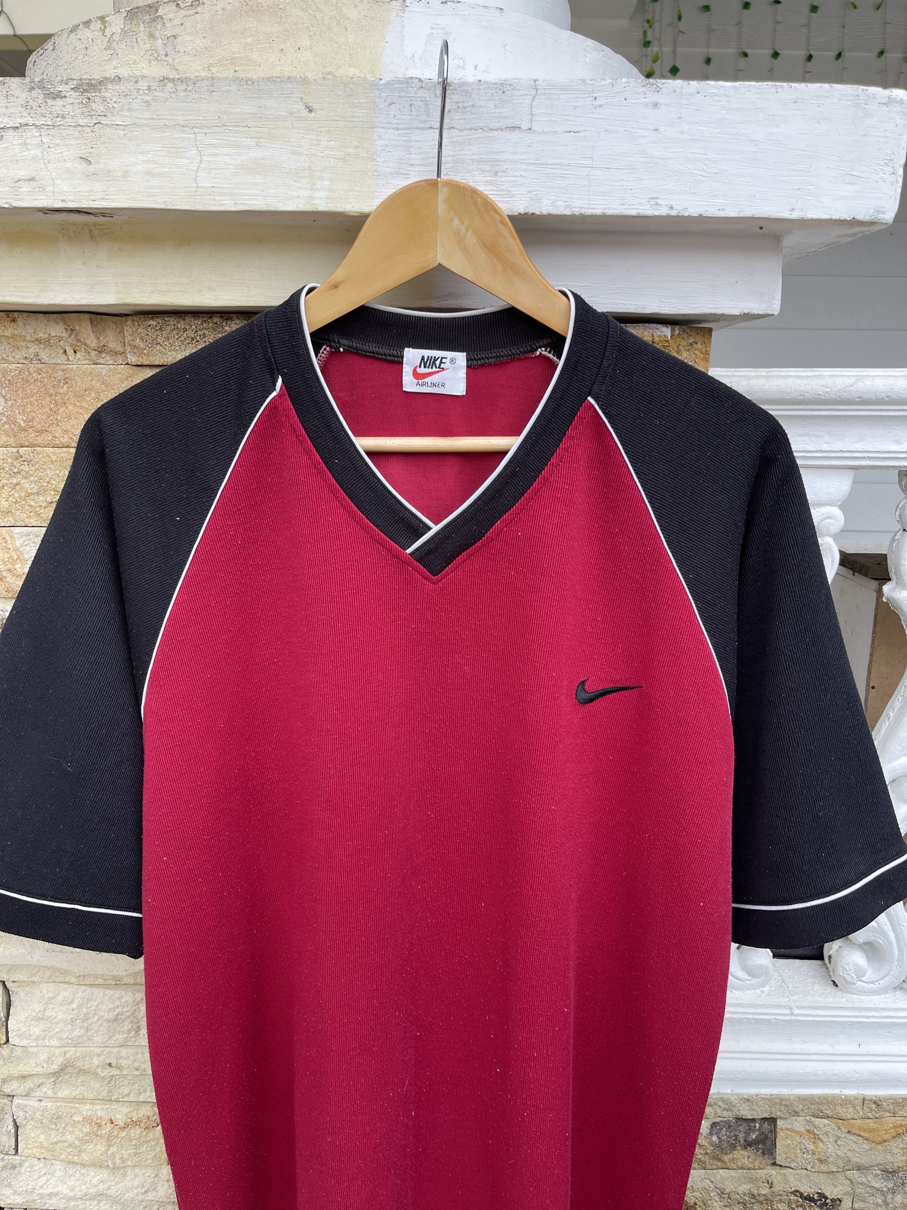Vintage Last Drop🔥Rare‼️Vintage Nike AirLiner T shirt Size US L / EU 52-54 / 3 - 2 Thumbnail