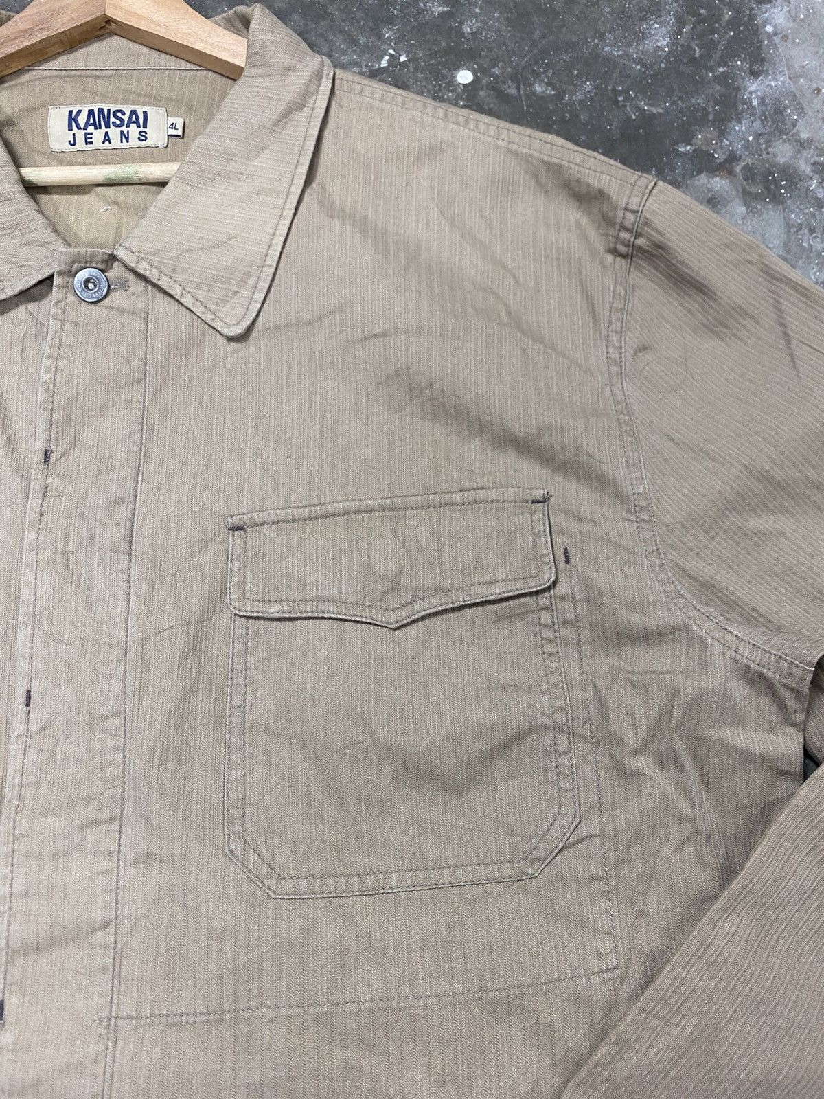 Kansai Yamamoto Rare Kansai Jeans by Kansai Yamamoto Japanese DesignerJacket Size US XL / EU 56 / 4 - 8 Thumbnail