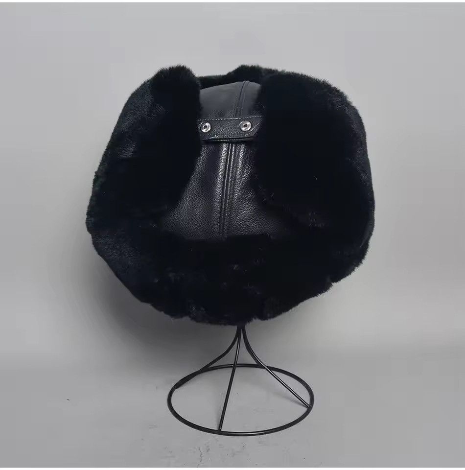 Japanese Brand Unisex RealRabbit Fur Ushanka Trapper Hat Size M Size ONE SIZE - 8 Thumbnail