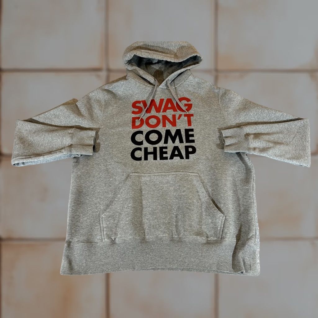 Nike Nike Sportswear Hoodie Mens XL Gray Pullover Sweatshirt Vintage 90s SWAG DONT COME CHEAP Graphic Print Fleece Hoodie Mens XL Gray Size US XL / EU 56 / 4 - 1 Thumbnail