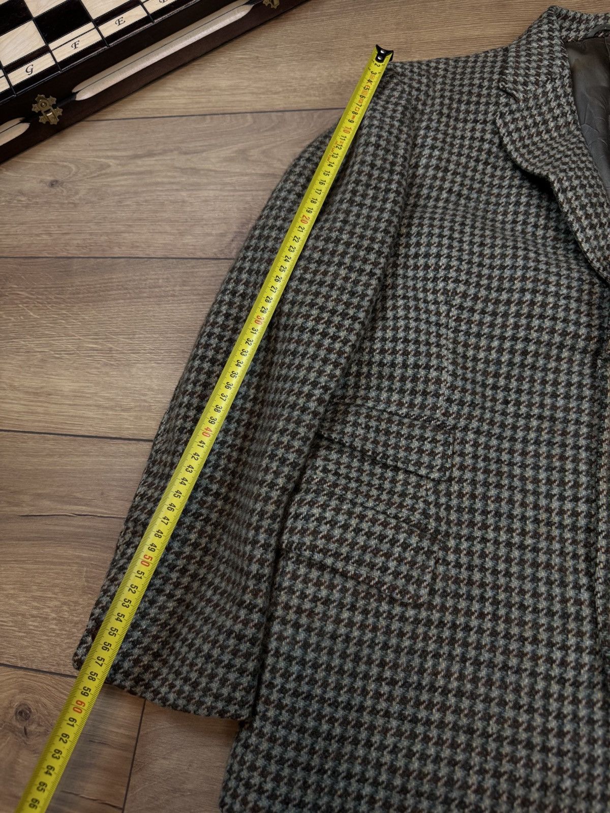 Harris Tweed Vintage wool blazer Harris Tweed original luxury item Size 46L - 5 Thumbnail