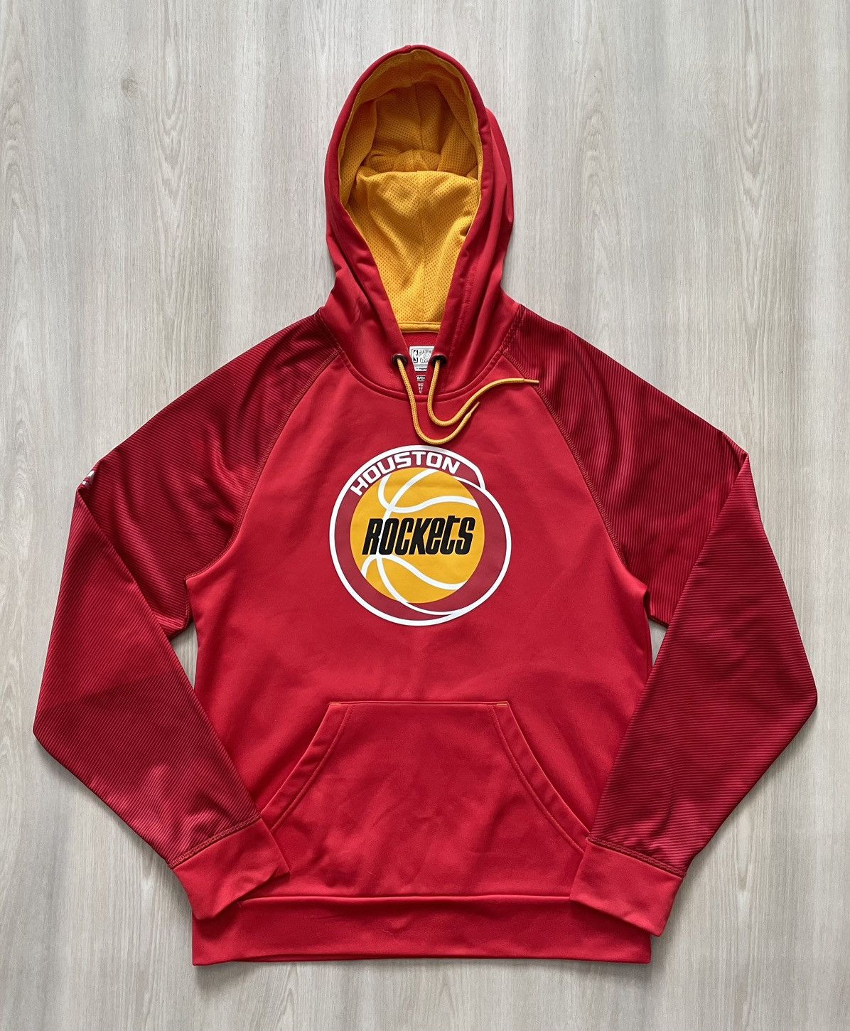 Mitchell & Ness Houston Rockets NBA Hardwood Classics Majestic Hoodie Sz S Size US S / EU 44-46 / 1 - 1 Thumbnail