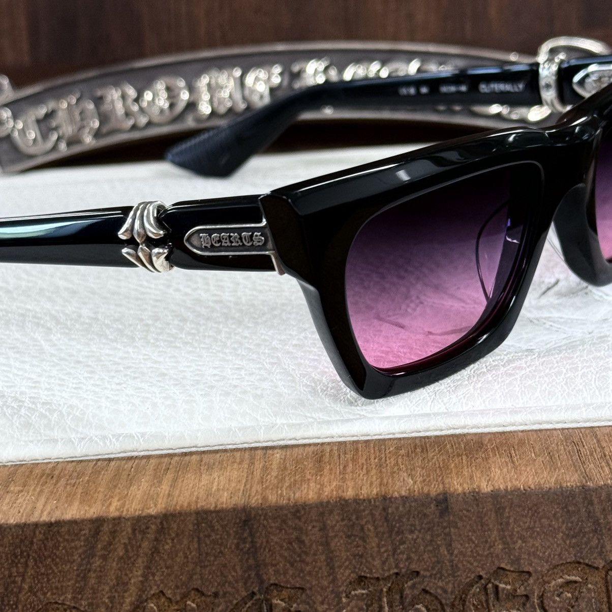 Chrome Hearts Chrome Hearts Cliterally 1/1 Sunglasses Size ONE SIZE - 5 Thumbnail