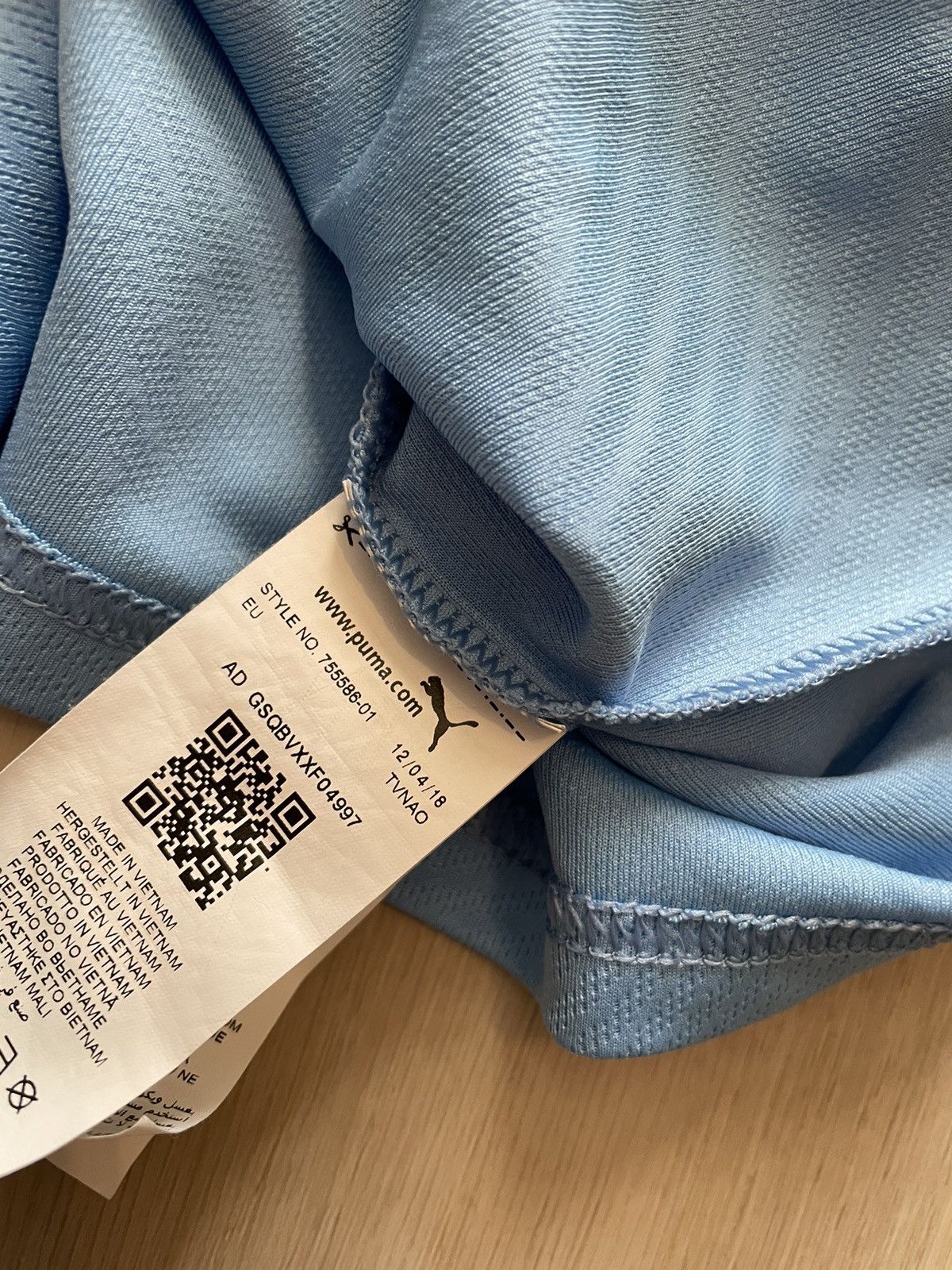 Puma 2018 Manchester City Jersey Mens Medium Size US M / EU 48-50 / 2 - 2 Thumbnail