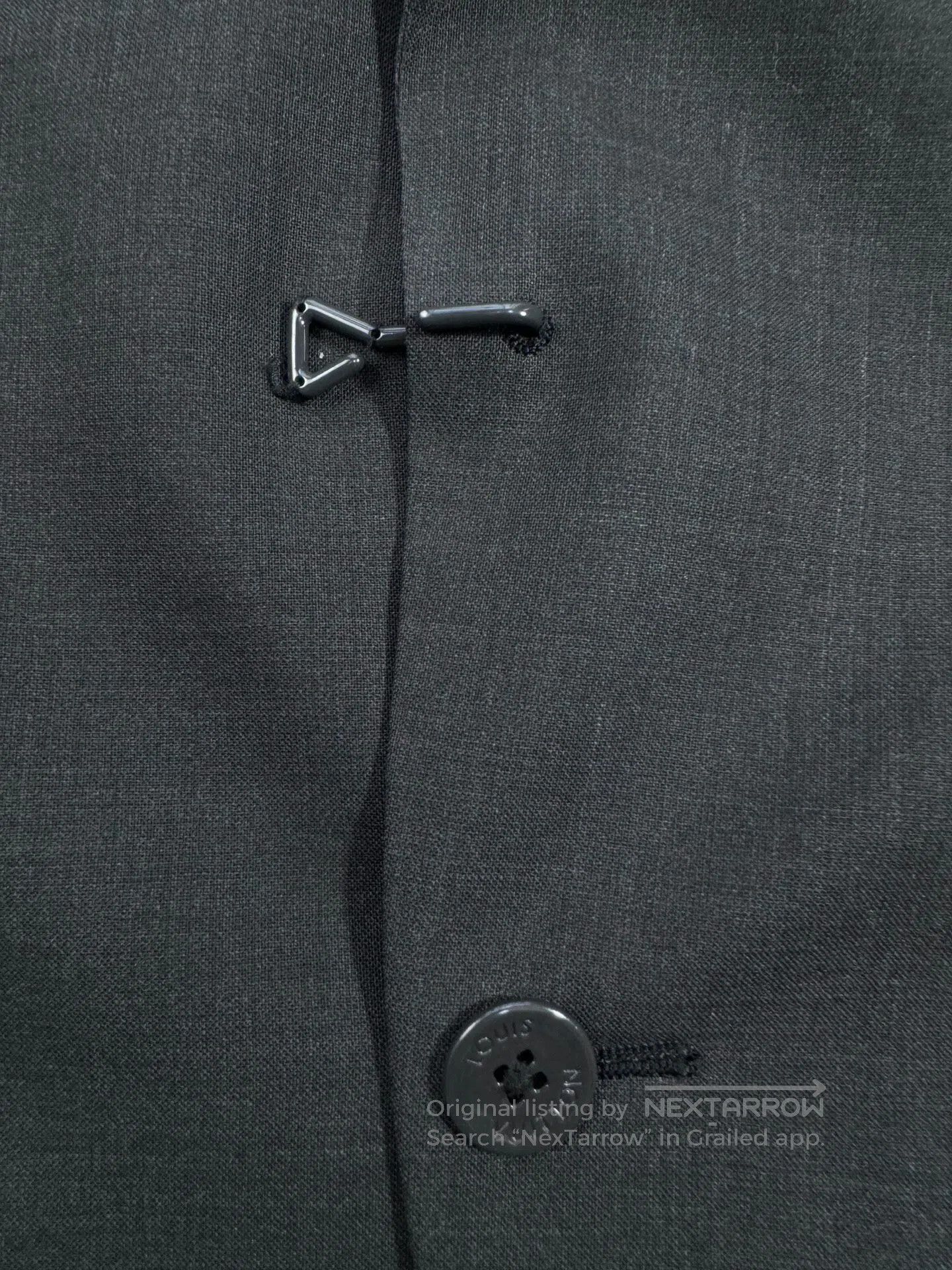 Louis Vuitton Louis Vuitton Pin Single-Breasted Uniform Blazer| Size 48S - 3 Thumbnail