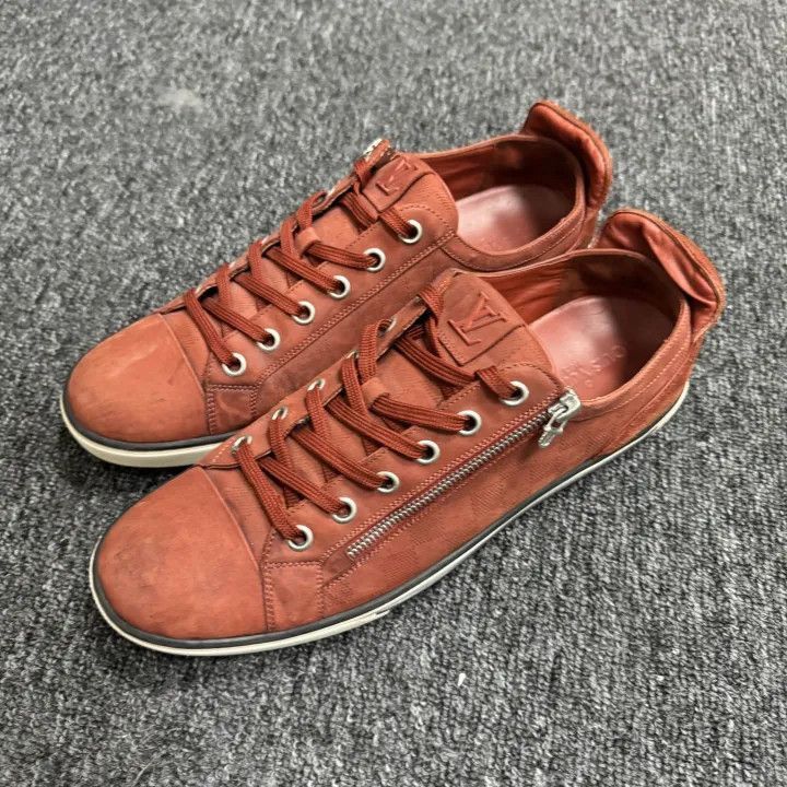 Louis Vuitton Louis Vuitton Brown Casual Sneakers -2508 Size US 10.5 / EU 43-44 - 1 Thumbnail