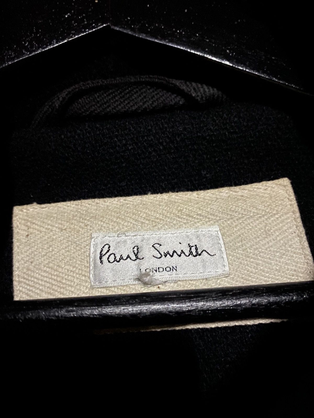 Paul Smith Paul Smith London Black Wool Duffle Coat Hooded ToggleJacket Size US L / EU 52-54 / 3 - 6 Thumbnail