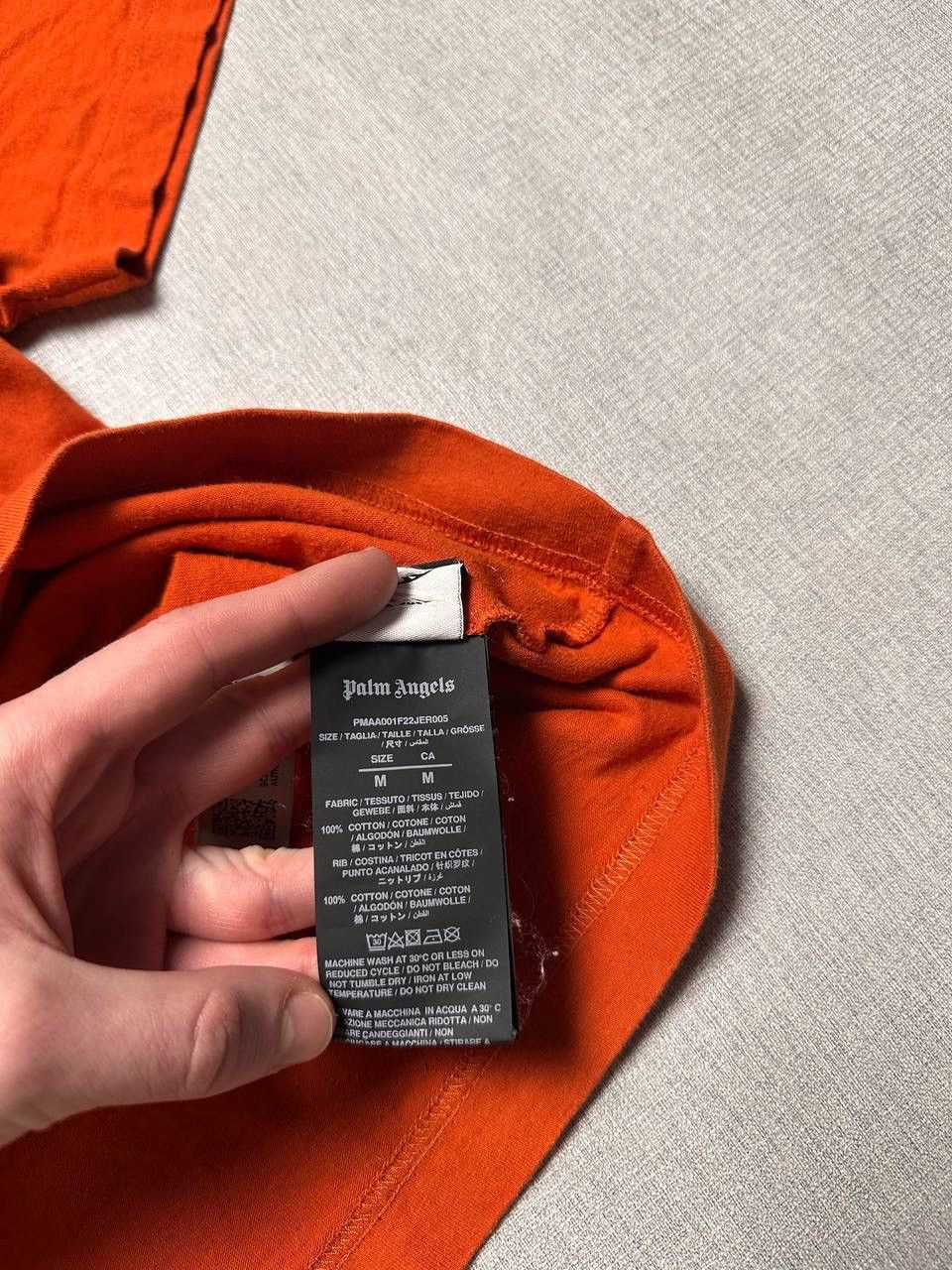 Palm Angels Palm Angels Teddy Bear T Shirt Orange Mens M Size US M / EU 48-50 / 2 - 13 Thumbnail